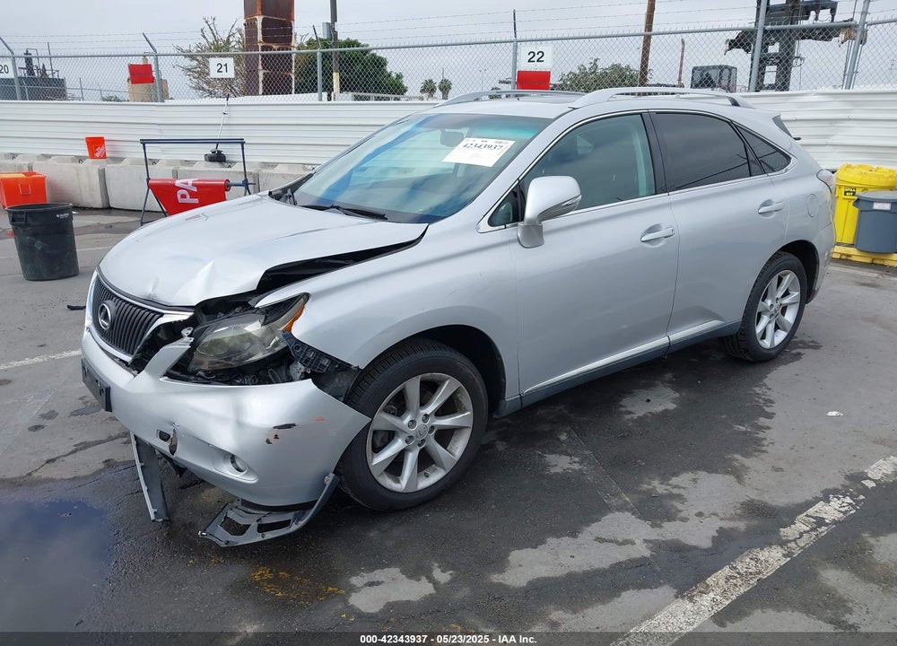 2010 LEXUS RX 350 VIN: 2T2BK1BA9AC006039
