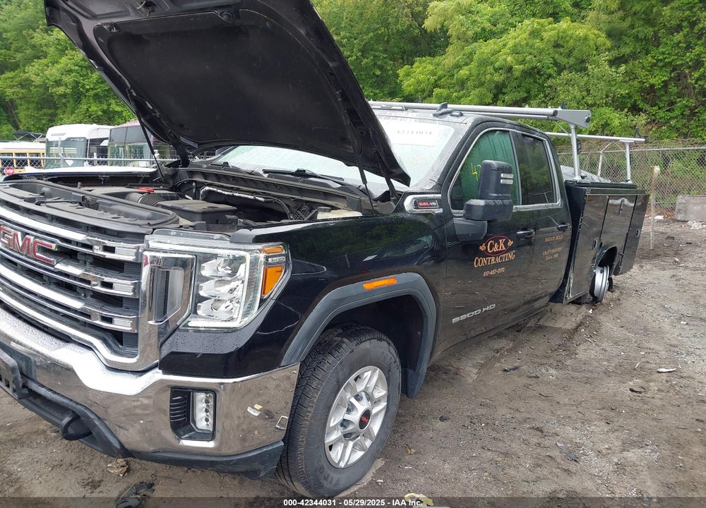 2022 GMC SIERRA 2500HD 4WD DOUBLE CAB LONG BED SLE VIN: 1GT59ME7XNF292270