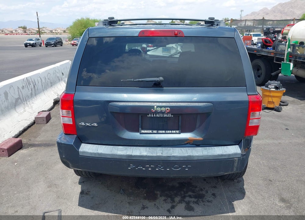 2007 JEEP PATRIOT SPORT VIN: 1J8FF28W77D428544