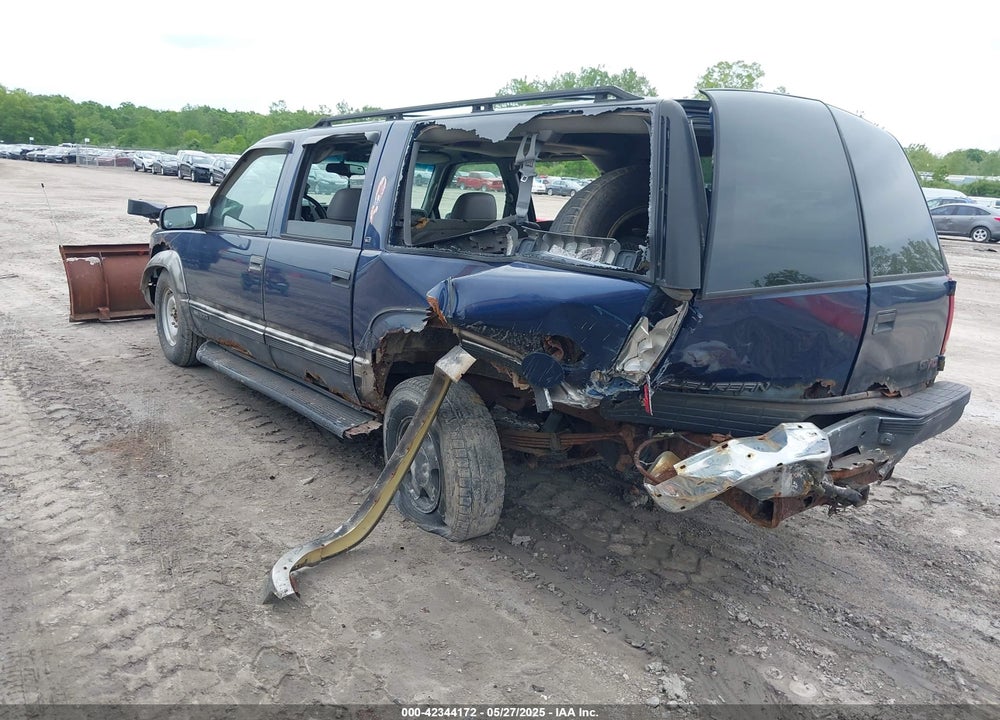1999 GMC SUBURBAN 1500 SL VIN: 1GKFK16R4XJ794266
