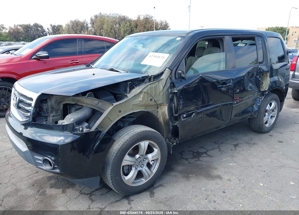 2014 HONDA PILOT VIN: 5FNYF3H47EB010222