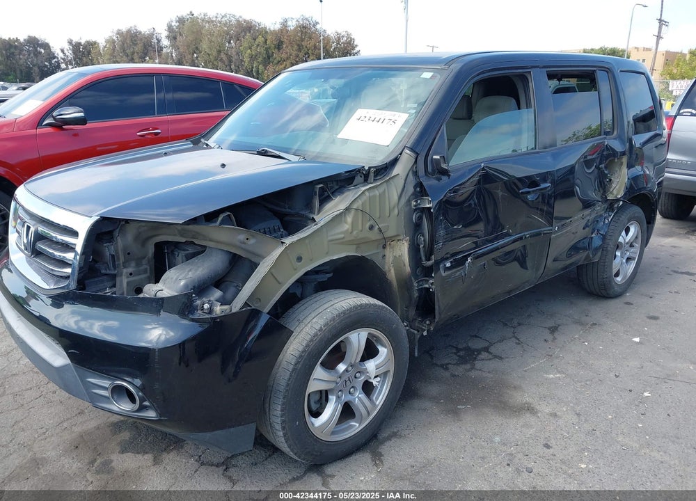 2014 HONDA PILOT VIN: 5FNYF3H47EB010222