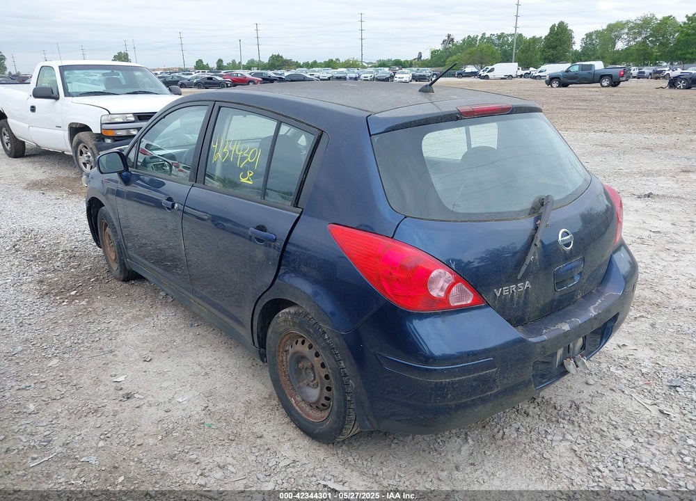 2008 NISSAN VERSA VIN: 3N1BC13E38L423590