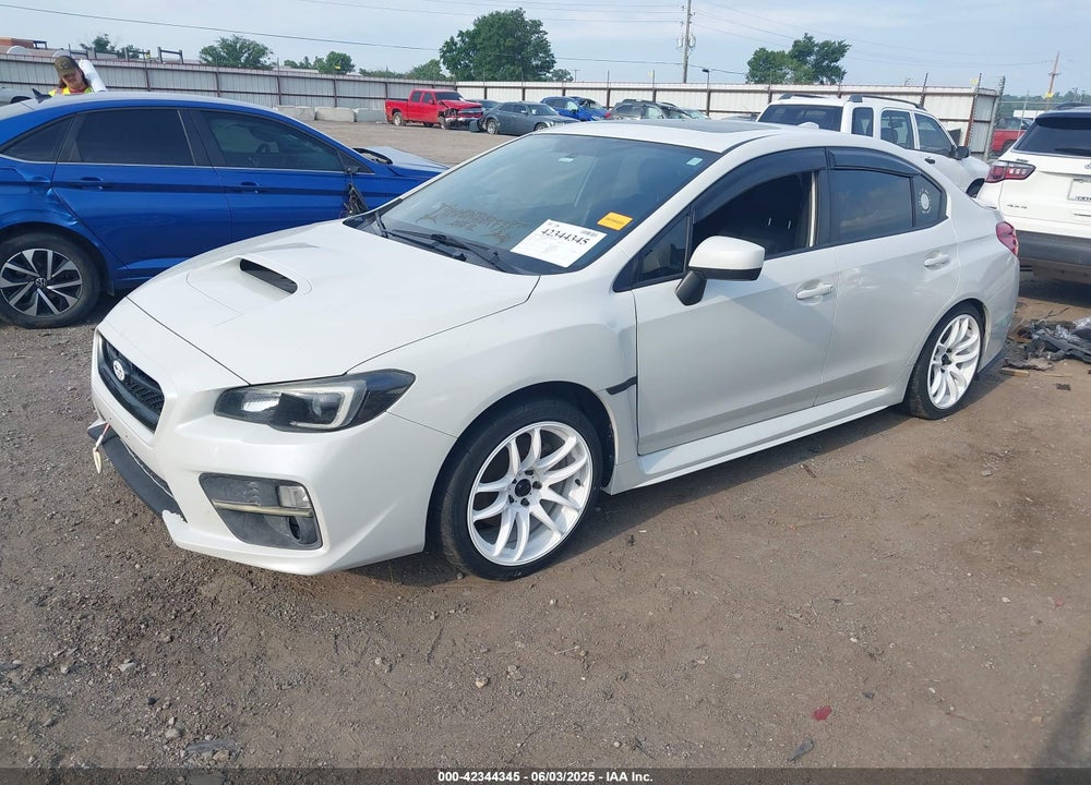 2016 SUBARU WRX VIN: JF1VA1E69G9807411