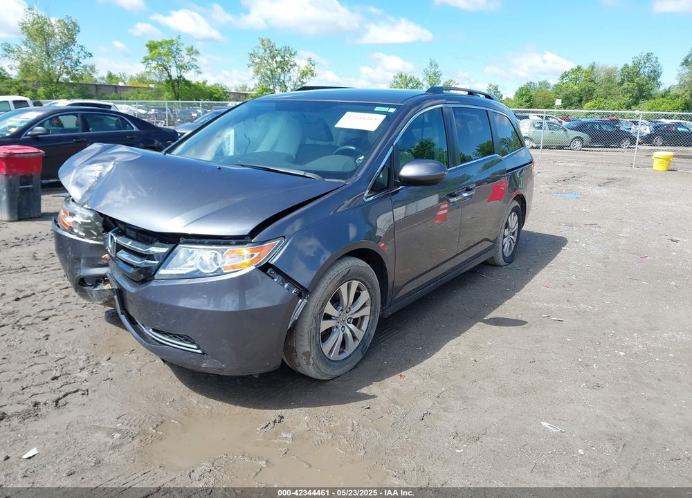 2017 HONDA ODYSSEY VIN: 5FNRL5H42HB009458
