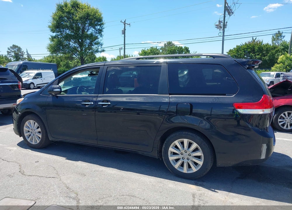 2013 TOYOTA SIENNA LIMITED 7 PASSENGER VIN: 5TDDK3DC0DS051969