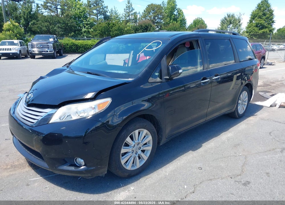 2013 TOYOTA SIENNA LIMITED 7 PASSENGER VIN: 5TDDK3DC0DS051969