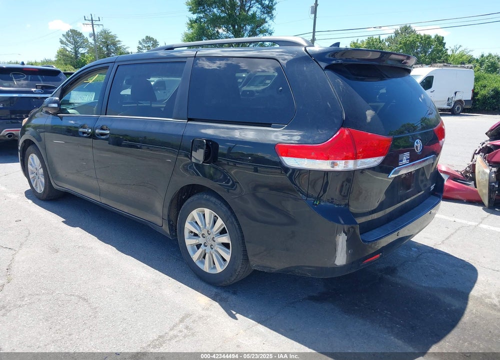 2013 TOYOTA SIENNA LIMITED 7 PASSENGER VIN: 5TDDK3DC0DS051969