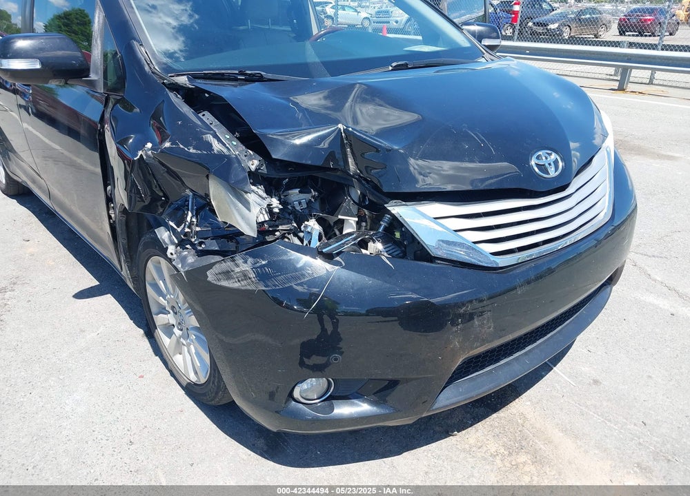 2013 TOYOTA SIENNA LIMITED 7 PASSENGER VIN: 5TDDK3DC0DS051969