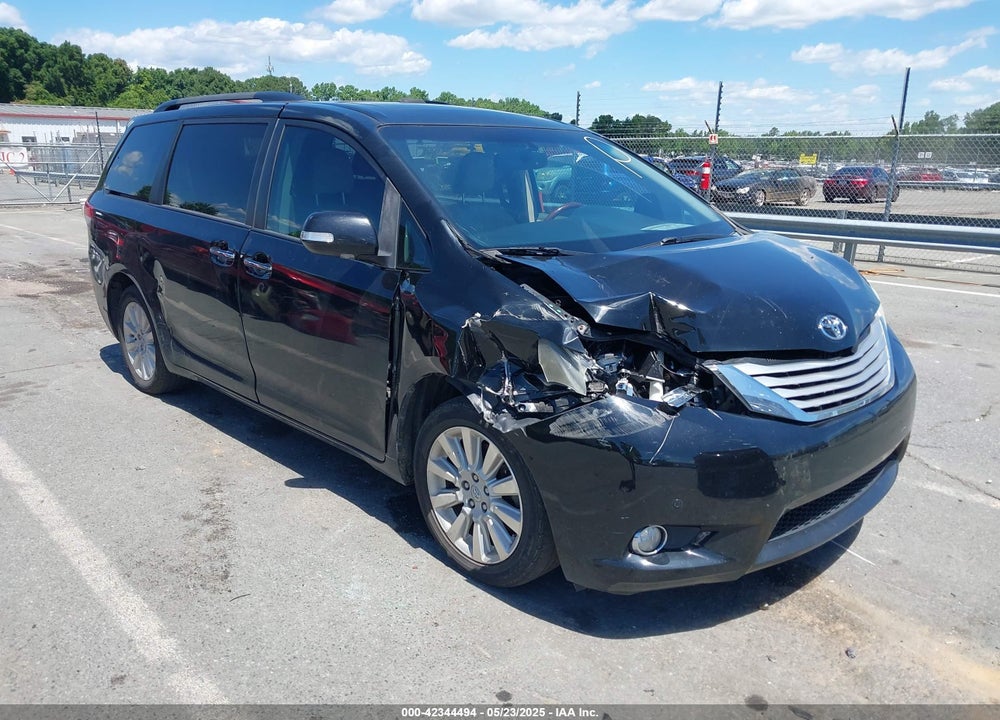 2013 TOYOTA SIENNA LIMITED 7 PASSENGER VIN: 5TDDK3DC0DS051969