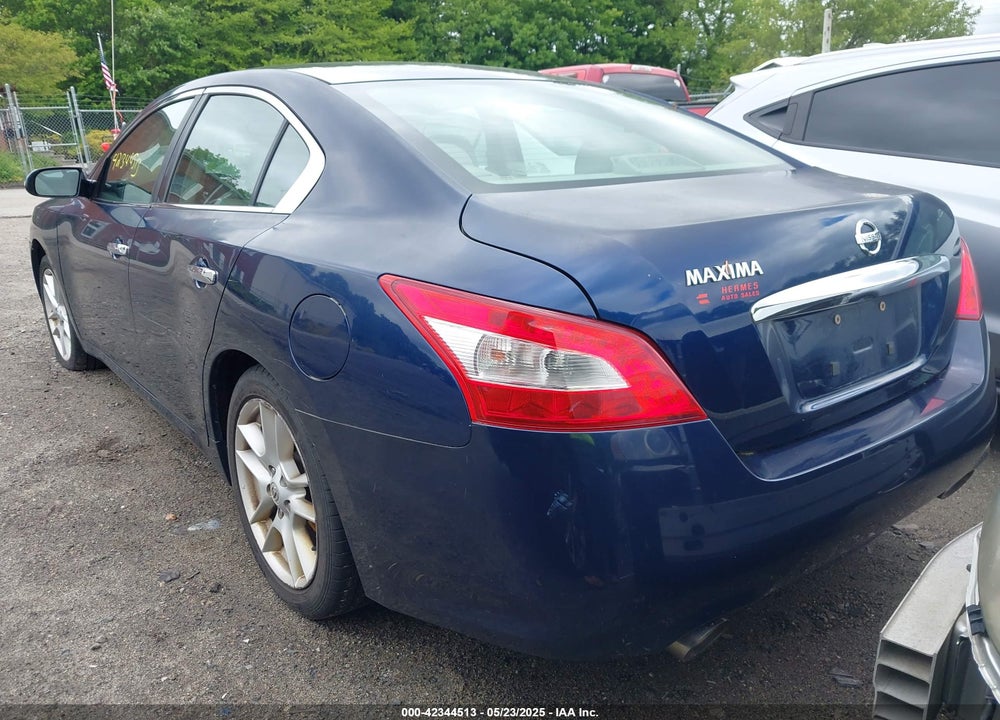 2009 NISSAN MAXIMA VIN: 1N4AA51E49C813044