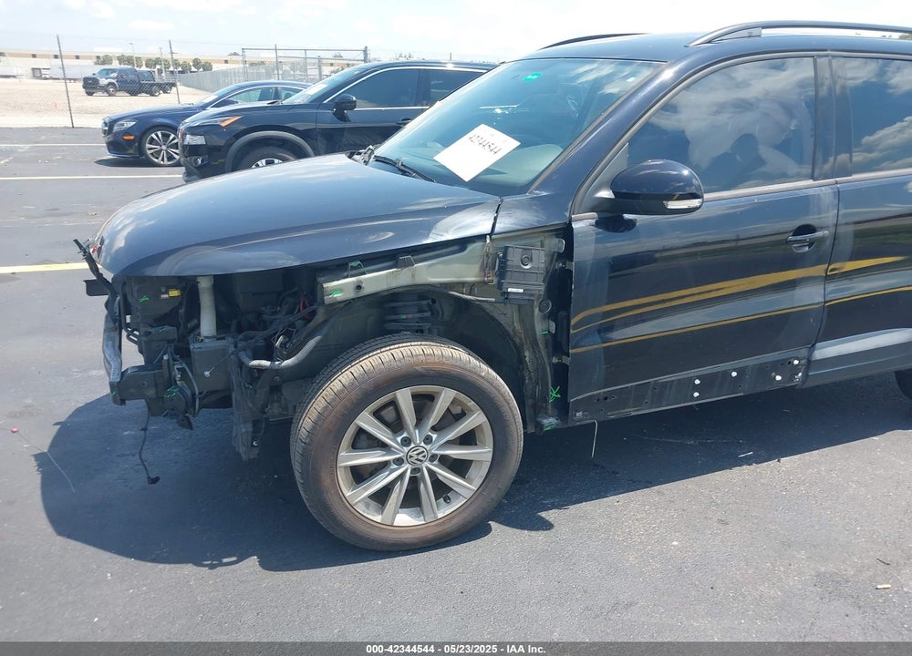 2015 VOLKSWAGEN TIGUAN SE VIN: WVGAV7AX9FW555315