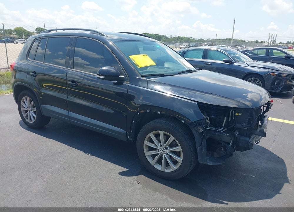 2015 VOLKSWAGEN TIGUAN SE VIN: WVGAV7AX9FW555315