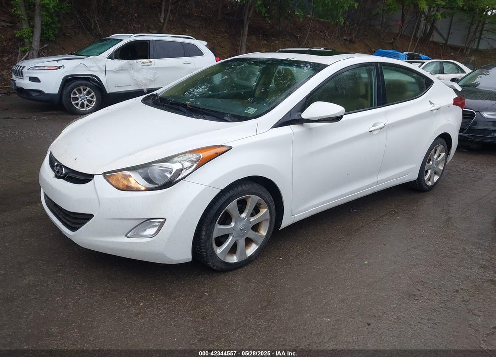 2012 HYUNDAI ELANTRA LIMITED VIN: 5NPDH4AE6CH086028