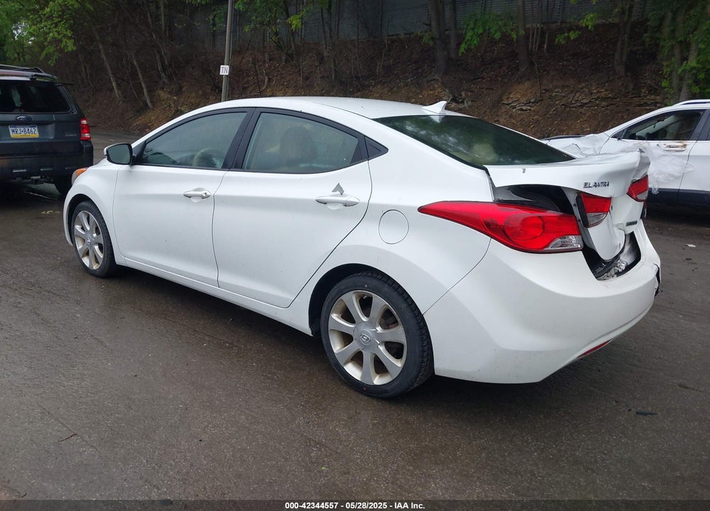 2012 HYUNDAI ELANTRA LIMITED VIN: 5NPDH4AE6CH086028