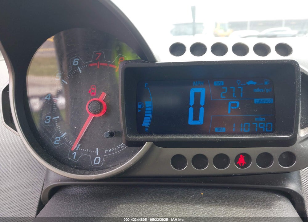 2012 CHEVROLET SONIC VIN: 1G1JC5SH4C4107831