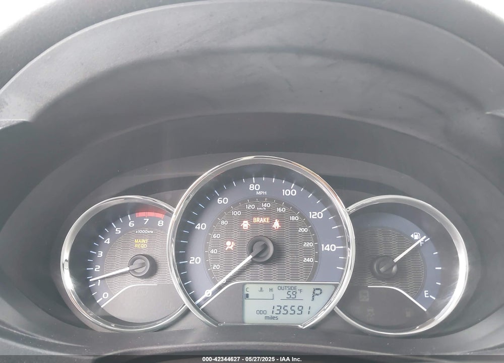 2015 TOYOTA COROLLA VIN: 2T1BURHE9FC270277