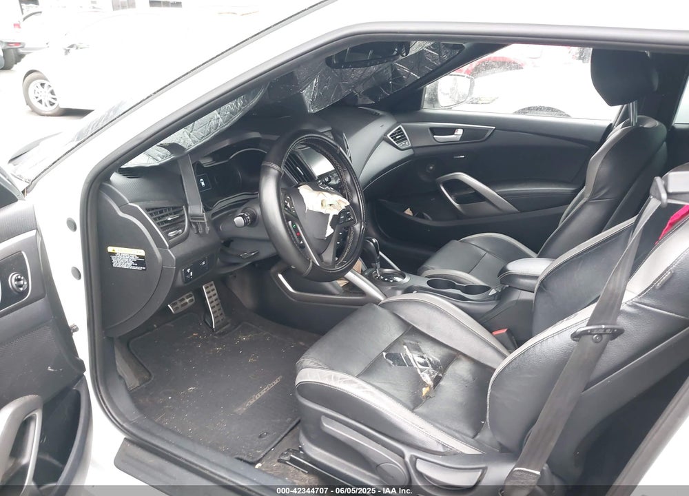 2016 HYUNDAI VELOSTER TURBO VIN: KMHTC6AE7GU292777