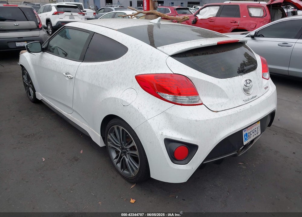 2016 HYUNDAI VELOSTER TURBO VIN: KMHTC6AE7GU292777