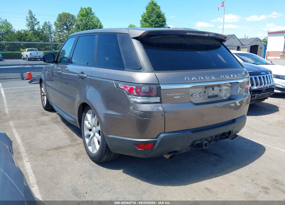 2015 LAND ROVER RANGE ROVER SPORT VIN: SALWR2VF1FA531194