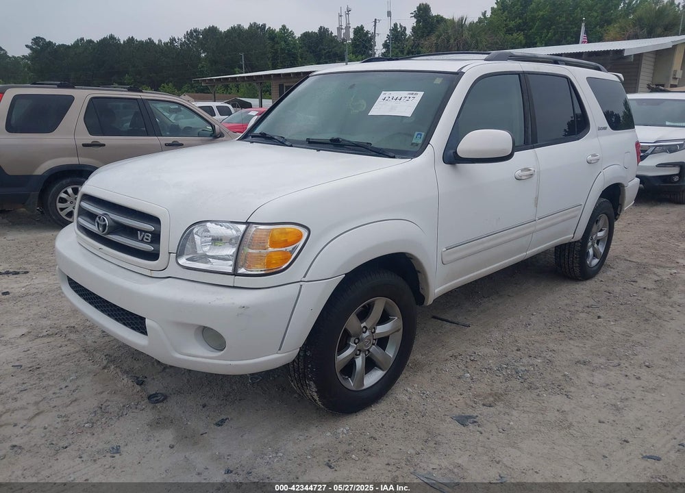 2004 TOYOTA SEQUOIA LIMITED V8 VIN: 5TDBT48A54S224212
