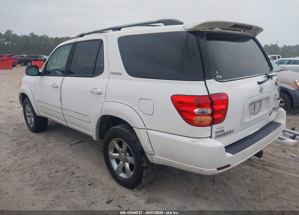 2004 TOYOTA SEQUOIA LIMITED V8 VIN: 5TDBT48A54S224212
