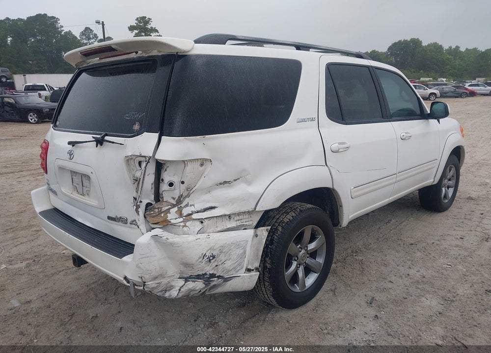 2004 TOYOTA SEQUOIA LIMITED V8 VIN: 5TDBT48A54S224212