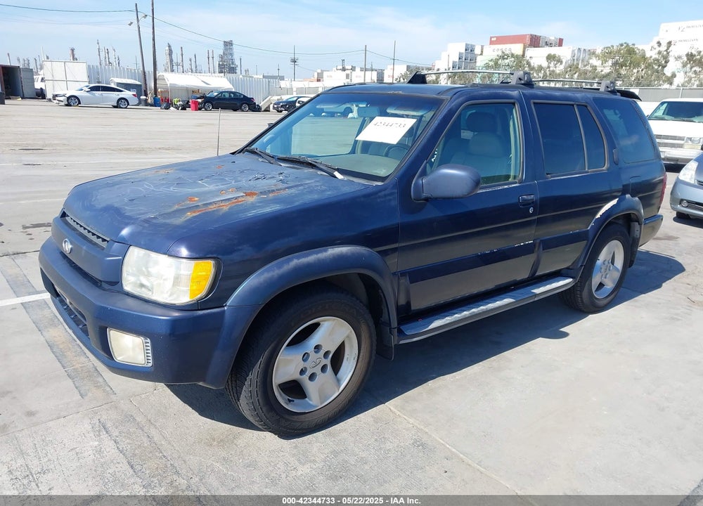 2002 INFINITI QX4 LUXURY VIN: JNRDR09Y62W250391