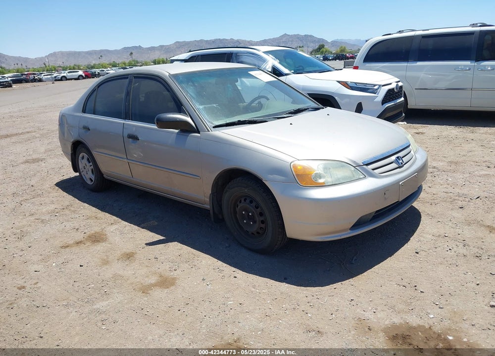 2001 HONDA CIVIC LX VIN: 2HGES16541H558456