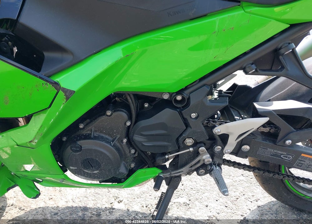 2023 KAWASAKI EX400 VIN: JKAEXKG15PDAK9876