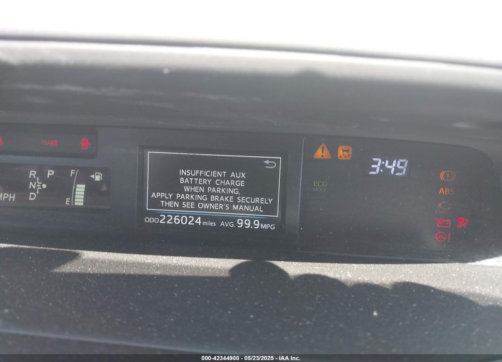 2015 TOYOTA PRIUS V VIN: JTDZN3EU0FJ015879