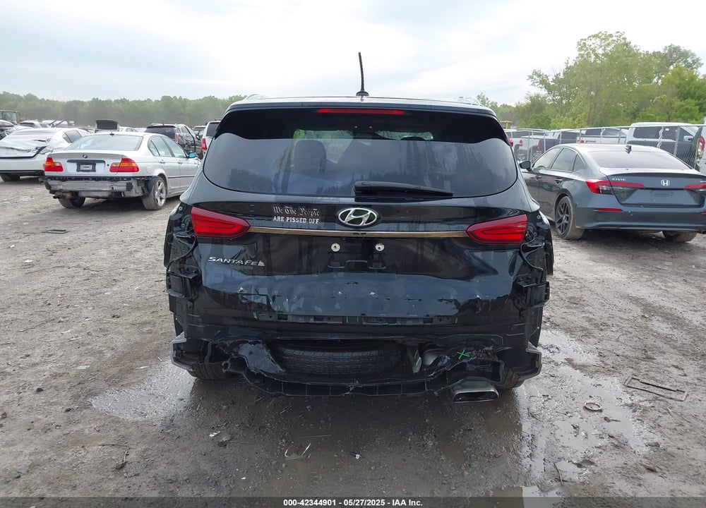 2019 HYUNDAI SANTA FE VIN: 5NMS23AD2KH000560