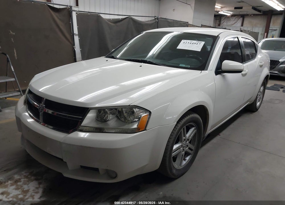 2010 DODGE AVENGER R/T VIN: 1B3CC5FB9AN210080