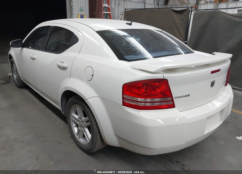 2010 DODGE AVENGER R/T VIN: 1B3CC5FB9AN210080