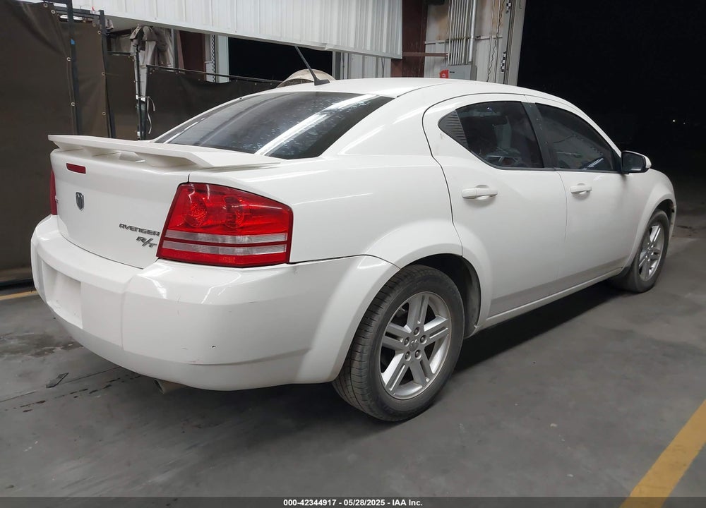 2010 DODGE AVENGER R/T VIN: 1B3CC5FB9AN210080