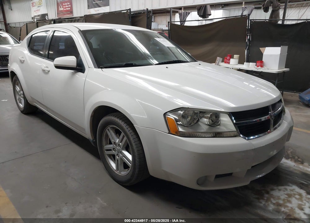 2010 DODGE AVENGER R/T VIN: 1B3CC5FB9AN210080