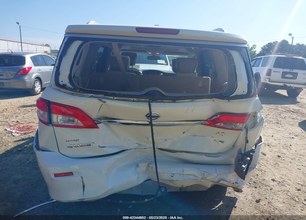2014 NISSAN QUEST VIN: JN8AE2KP9E9104005
