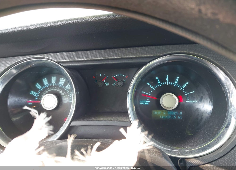2012 FORD MUSTANG VIN: 1ZVBP8AM1C5246631