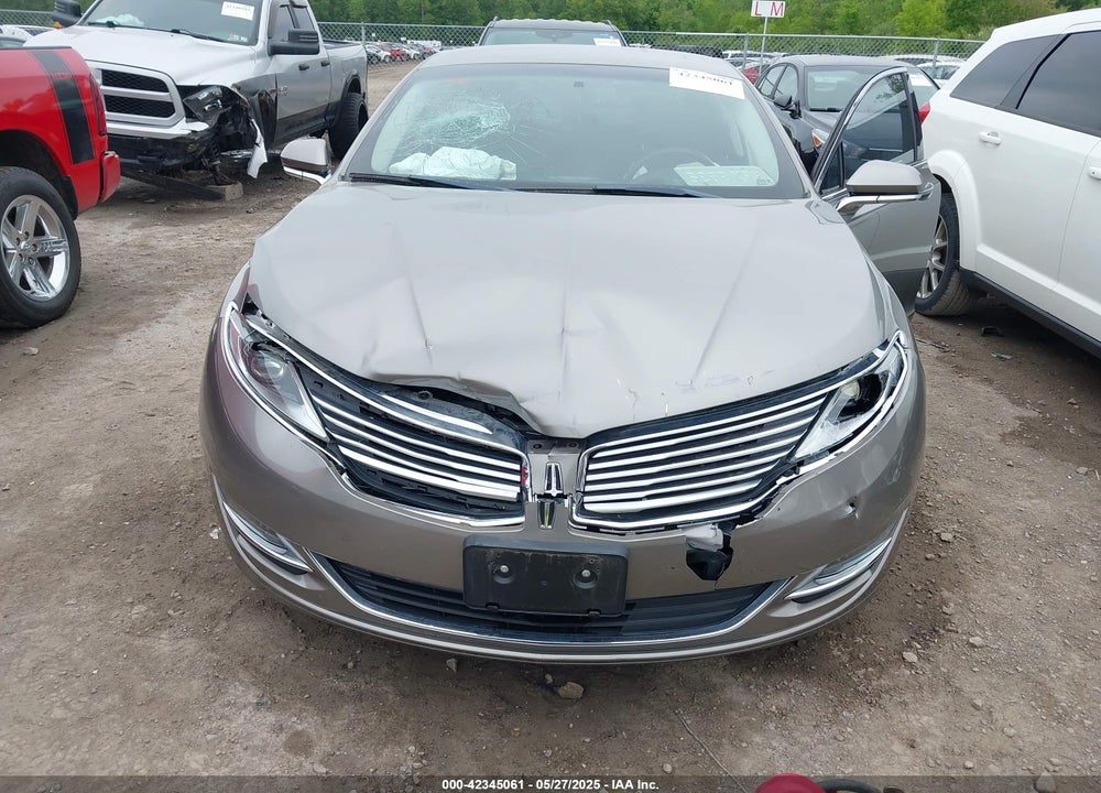 2016 LINCOLN MKZ VIN: 3LN6L2G91GR614983