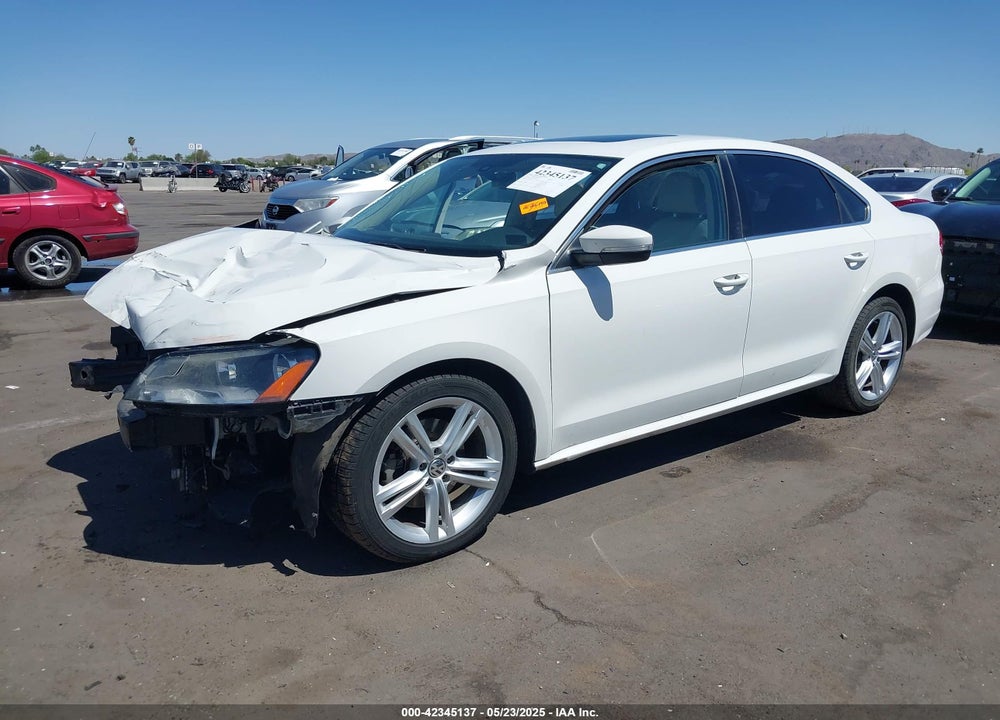 2014 VOLKSWAGEN PASSAT VIN: 1VWBN7A35EC100691