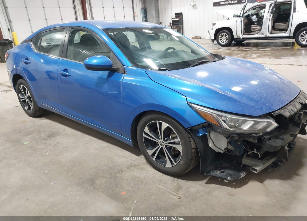 2021 NISSAN SENTRA SV XTRONIC CVT VIN: 3N1AB8CV6MY296936