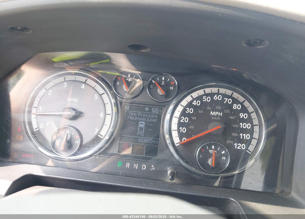 2010 DODGE RAM 2500 VIN: 3D7TT2CT5AG121647