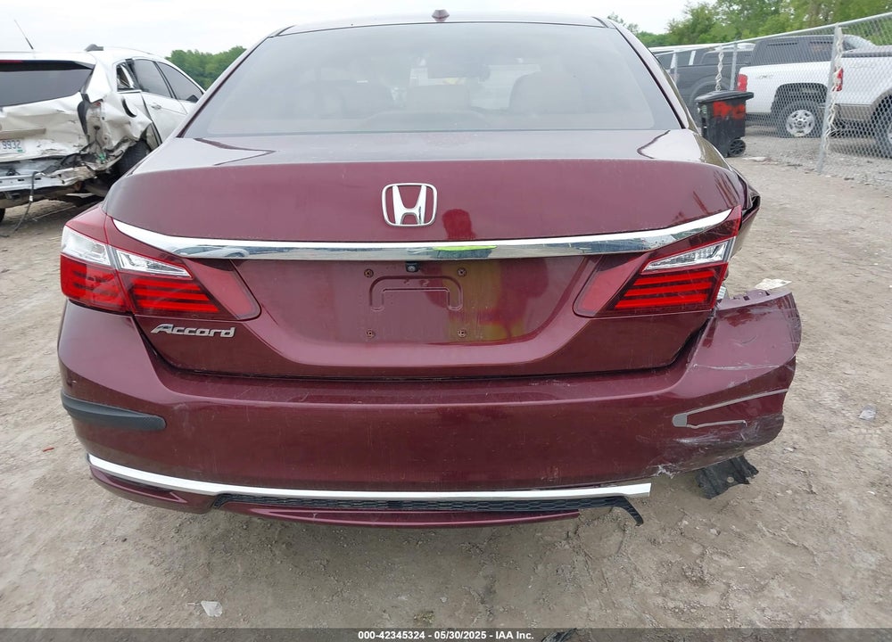 2016 HONDA ACCORD VIN: 1HGCR2F76GA149506