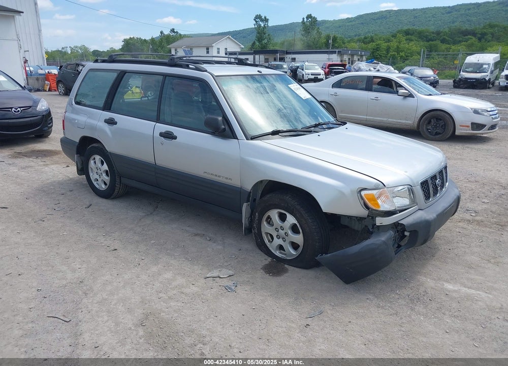 2002 SUBARU FORESTER L VIN: JF1SF63542H701247