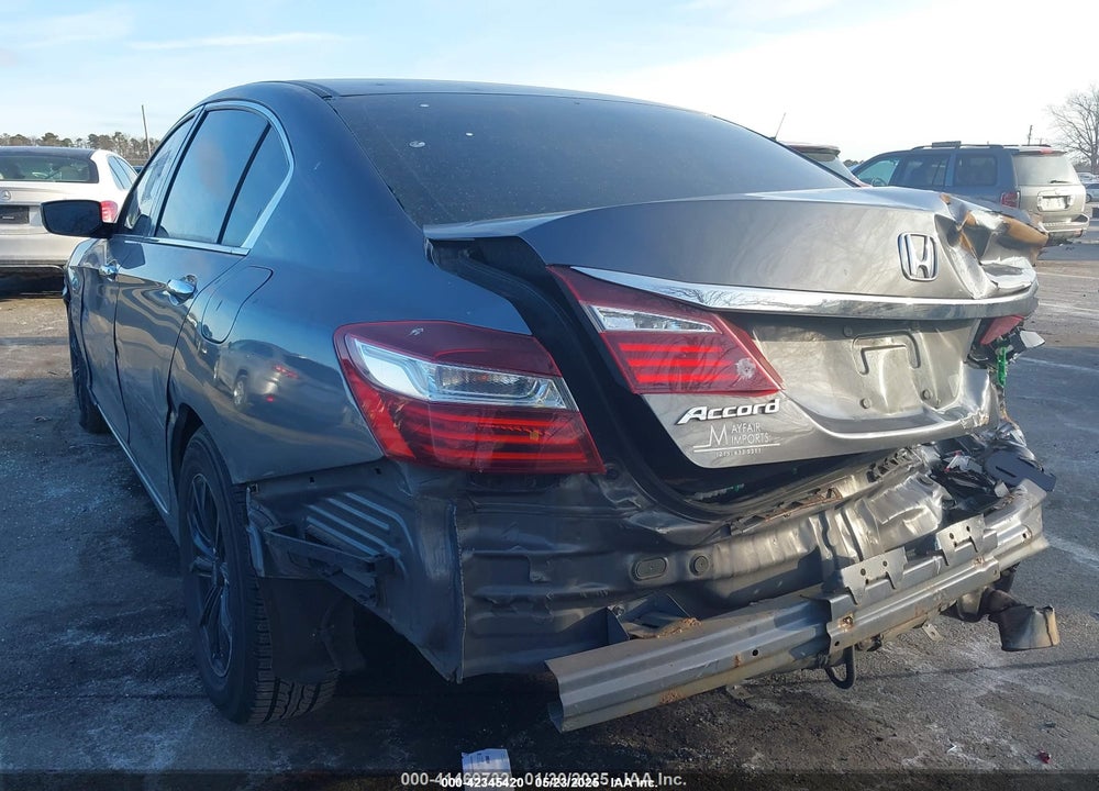 2017 HONDA ACCORD VIN: 1HGCR2F34HA192370