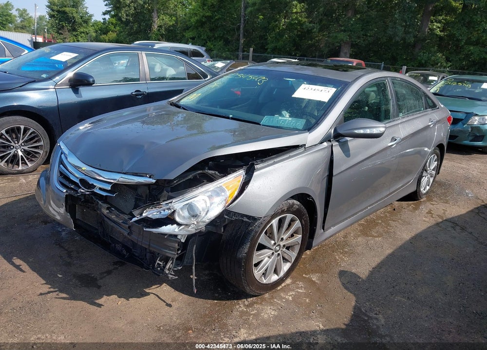 2014 HYUNDAI SONATA LIMITED VIN: 5NPEC4AC0EH821672