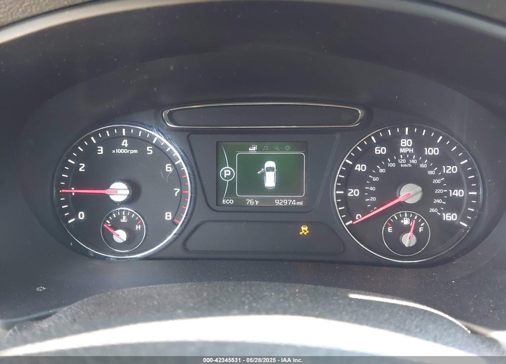2016 KIA SORENTO 2.0T EX VIN: 5XYPH4A16GG126972