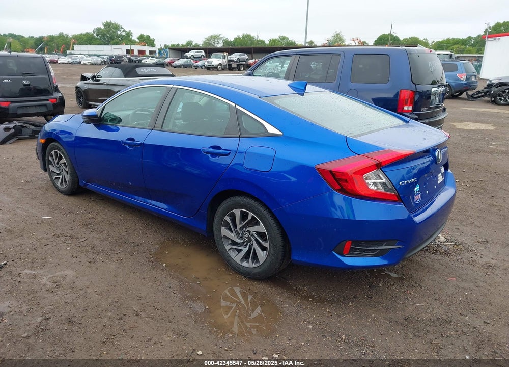 2018 HONDA CIVIC EX VIN: 2HGFC2F7XJH547194