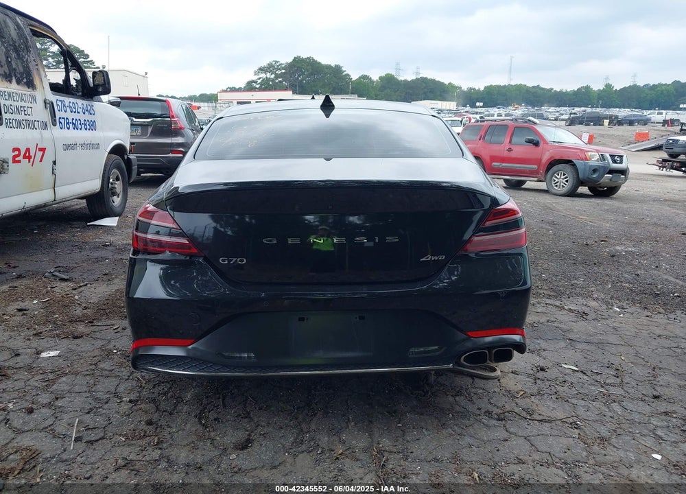 2023 GENESIS G70 VIN: KMTG34TA0PU109208