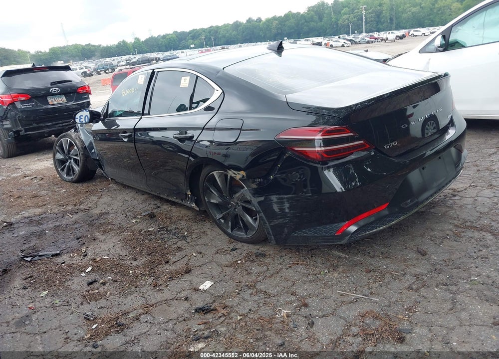 2023 GENESIS G70 VIN: KMTG34TA0PU109208